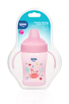 Wee Baby Colorful Akıtmaz Kulplu Bardak 240 Ml Pembe