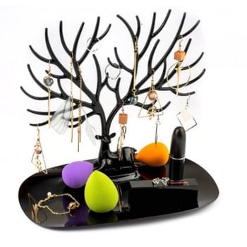 DİYARI FIRSAT Siyah Geyik Tasarımlı Takı Mücevher Standı