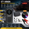 Yage Ka-841 ( 4in1 ) Akü Takviyeli Kompresörlü Hava Pompası ( Dijital Ekran ) ( 12v ) ( Akü Takviye & Lastik Şişirme & Powerbank & Fener )