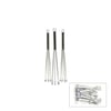 İ22-358 ( 8-boncuk Uçlu ) Metal Çırpıcı ( Krom Sap ) ( Uçları=it Topla & Çek Aç ) ( Uç=13.5cm& Sap:11.5cm )