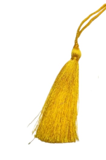 Püskül Tekli 5 Cm 1 Adet Sarı