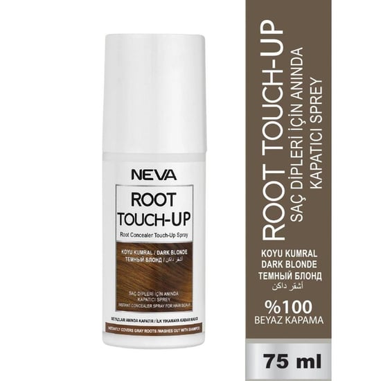 Neva Root Touch-up Saç Dipleri Anında Kapatıcı Koyu Kumral Sprey 75 Ml