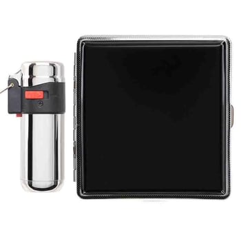 Atomic German Çakmak Tabaka Hediye Seti Siyah Siyah