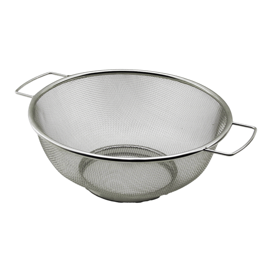 Enfa Enf-1081 ( 26cm ) ( Tel Sepet ) Metal Süzgeç ( Metal Kulp & Çerçeve & Ayak )