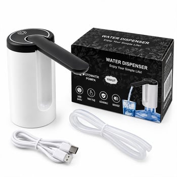 Yakut-13781 ( Usb Şarjlı & Otomatik ) Damacana Su Pompası ( 800mah )