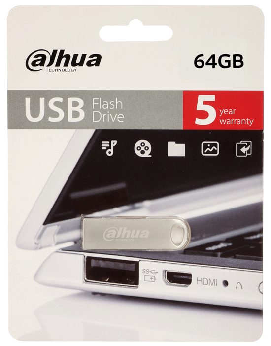 Dahua 64GB Metal USB Flash Bellek U106 DHI-USB-U106-20-64GB