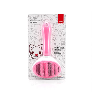 İnura Global Mujgan Mjgn-192 ( Pratik Pet Tüy Fırçası ) ( Kedi - Köpek Tarak & Temizlik Fırçası ) (bas Tuşa=tarak Temizle) (pet Shop)