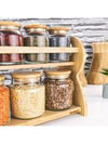 Bambum Bench Standlı 8 Parça Cam Baharat Takımı