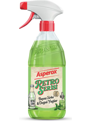 Asperox Retro Serisi Beyaz Sirke& Doğal Yağlar 1000ml