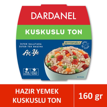 Dardanel Aç ye Kuskuslu Ton Balığı 160 Gr