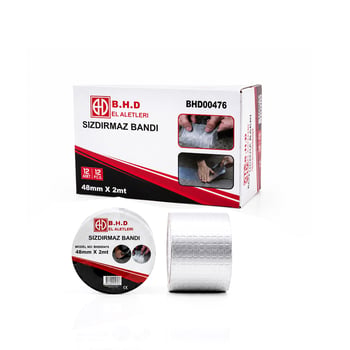 B.h.d Bhd-00476 ( 48mmx1.5&2mt ) Su Sızdırmaz ( Sakız ) Tamir Bantı ( Bandı )