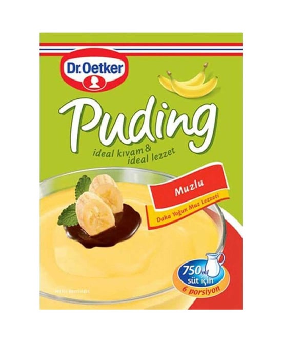 Dr. Oetker Puding 120 Gr Muzlu