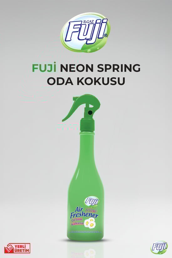 Fuji Spring Oda Spreyi 400 ml - Air Freshener Neon Beyaz Papatyalar Ortam Kokusu