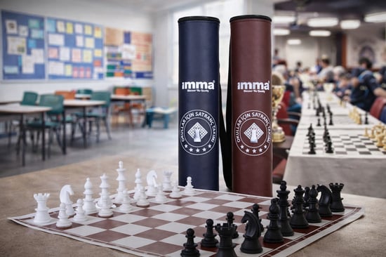 İMMA SATRANÇ TAKIMI RULO SUNİ DERİ