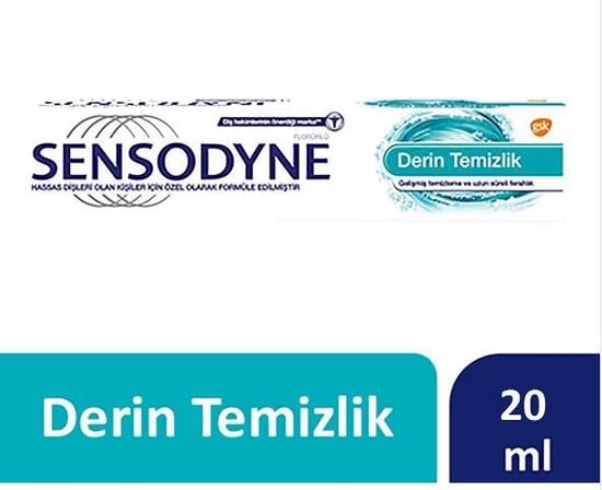 Sensodyne Derin Temizlik Diş Macunu 20ml
