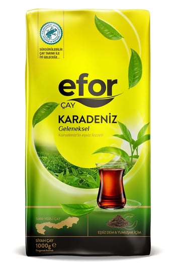 Efor Geleneksel Karadeniz Dökme Siyah Çay 1000 gr