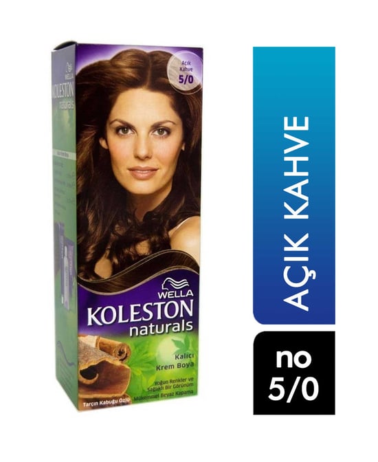 Koleston Naturals Saç Boyası No 5/0 Açık Kahve