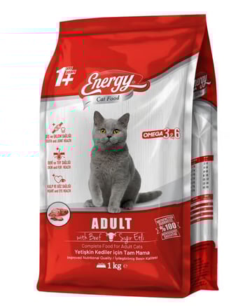Energy Kedi Maması 1 kg Etli