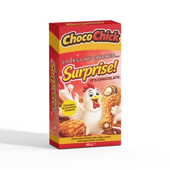 Chocochick Sütlü Çikolata Tavuk But Şekilli 60g X 144 Adet
