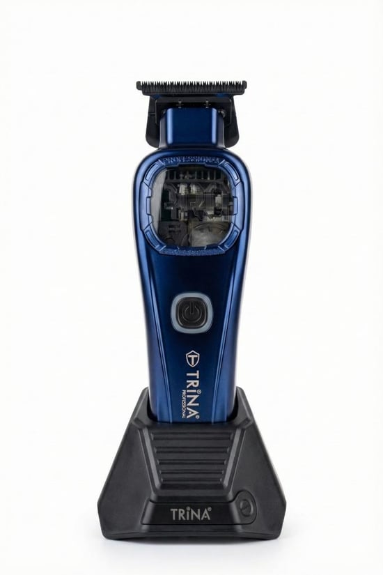 Trina Profesyonel Sakal Kesim ve Çizim Makinesi 8000 Rpm Lacivert Trnsklks0012