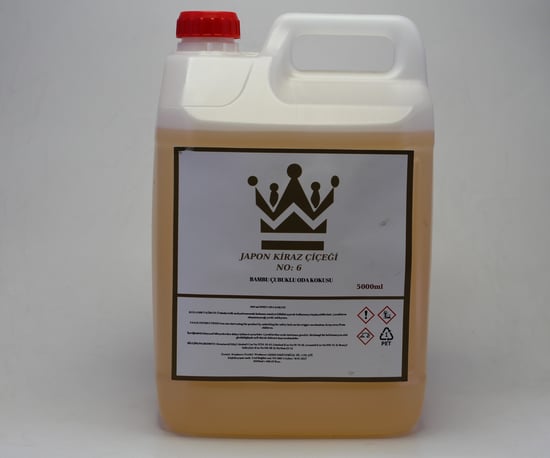 Private Japon Kiraz Çiçeği Bambu Kullanımına Uygun Oda Kokusu 5 Litre Yedek