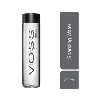 Voss Doğal Mineralli Su (sparkling / Gazlı) 800 Ml Cam Şişe