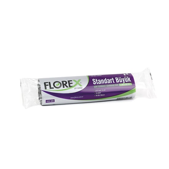 Florex-526 ( Standart Büyük ) ( 10pcs ) 65x80cm.çöp Torbası