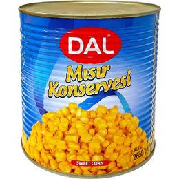 Dal Mısır Konservesi 3/1