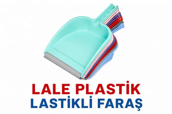 Lale Plastik Lastikli Faraş-renkli Faraş-kürek