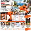 Kinetex Ktx-3463 ( Fön Model) ( Şarjlı ) Hava Üfleyici Fan Körük ( 21v & 220-240v ) ( Toz-kar-mangal Üfle & Pet Kurut ) Üfleme