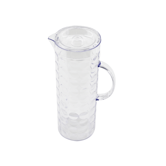Harmony Time Ht-046 ( Şeffaf ) İnci Sürahi ( Mika Kristal ) ( 1.5lt )