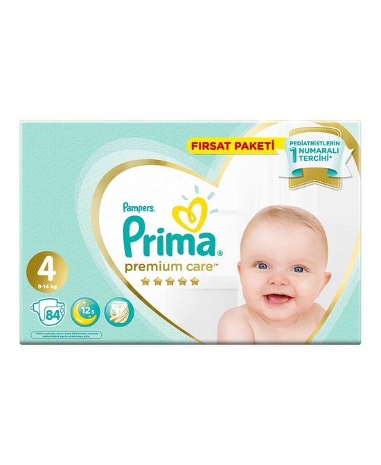 Prima Premium Care Bebek Bezi No:4 84'lü