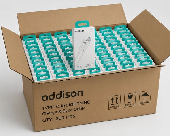 Addison Ads-c806 20w 1m Type-c To Lightning Pd Beyaz