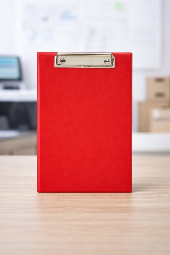 İmma Sekreter Blok Kapaksız Pvc A5 Kırmızı