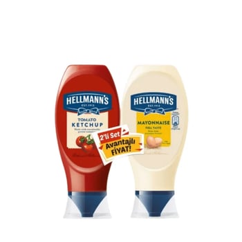 Hellmanns Ketçap+mayonez 2'li 845gr