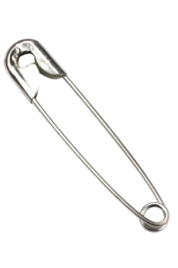 Çengelli İğne 3 Cm Gümüş Renk 50 Adet