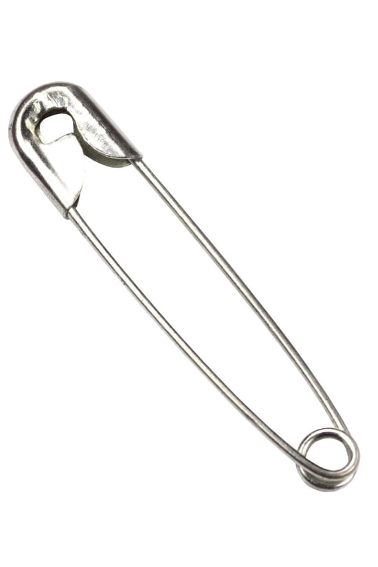 Çengelli İğne 3 Cm Gümüş Renk 50 Adet