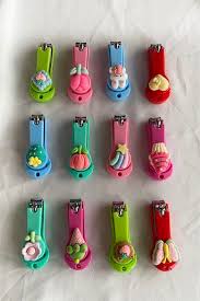 Baysa Figürlü Çocuk Tırnak Makası-renkli