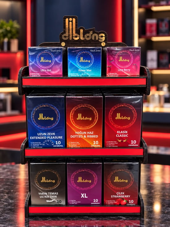 Diblong 45'li Prezervatif Stand