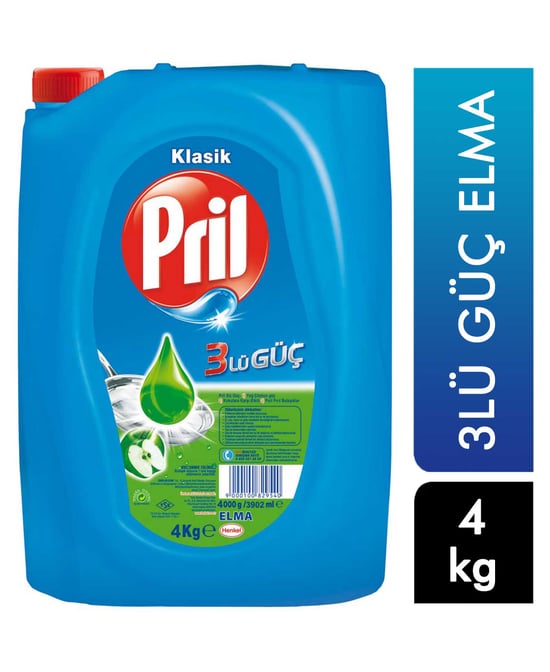 Pril Sıvı Bulaşık Deterjanı 4 kg Elma