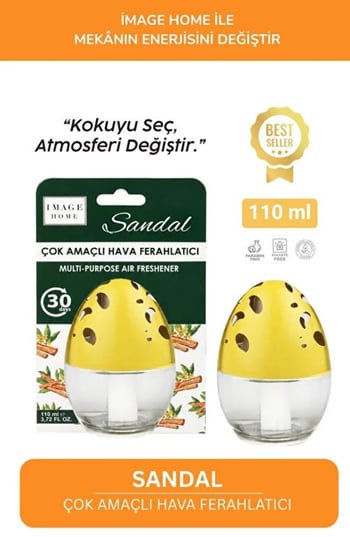 Image Home  Küre Oda Kokusu Sandal - 110 ml