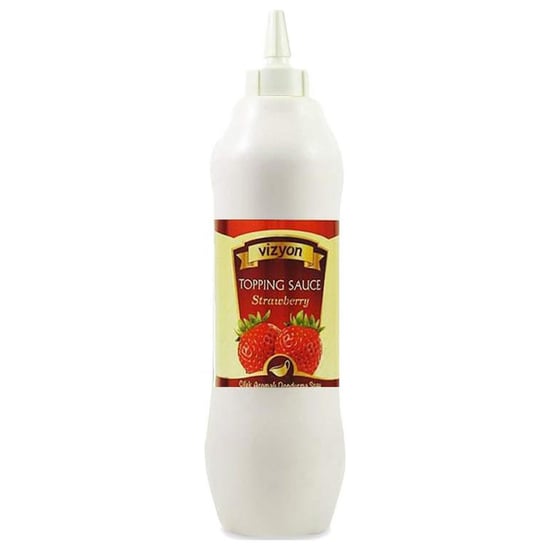 Vizyon Çilek Aromalı Topping Sos