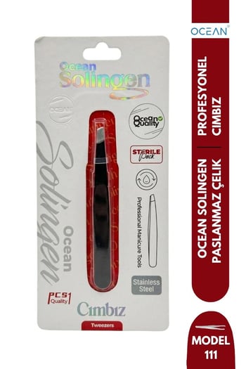 Ocean Solingen Cımbız Siyah Gövde Eğik Ağız Asu-111