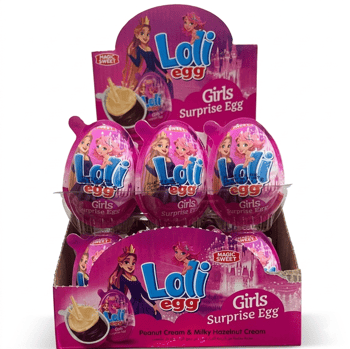 Anl Loli Egg 15 Gr Oyuncaklı Sürpiz Plastik Yumurta Pembe