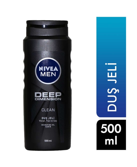 Nivea Duş Jeli 500 ml Erkek Deep Dimension