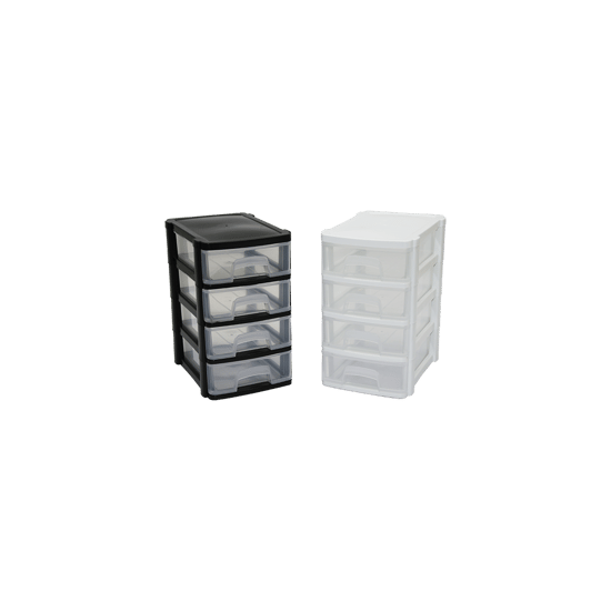 Super-bag Asr-5032 ( Tonton & Mini ) Çekmece 4 Katlı ( 10.3x13.9x16.6cm )