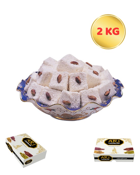 Arı Lokumları Sultan Antep Fıstıklı Lokum - 2 Kg