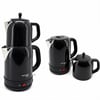Awox Fresco ( Siyah ) ( 2in1= Çaycı & Kettle ) ( Çelik ) Elektrikli Çay Makinası ( 1.7lt & 1.2lt ) ( Çay Süzgeçli ) ( 360° Dönebilir ) ( 2200w )