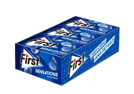 First Sensations Damla Sakızı Aromalı Sakız 27 Gr - 12 Adet