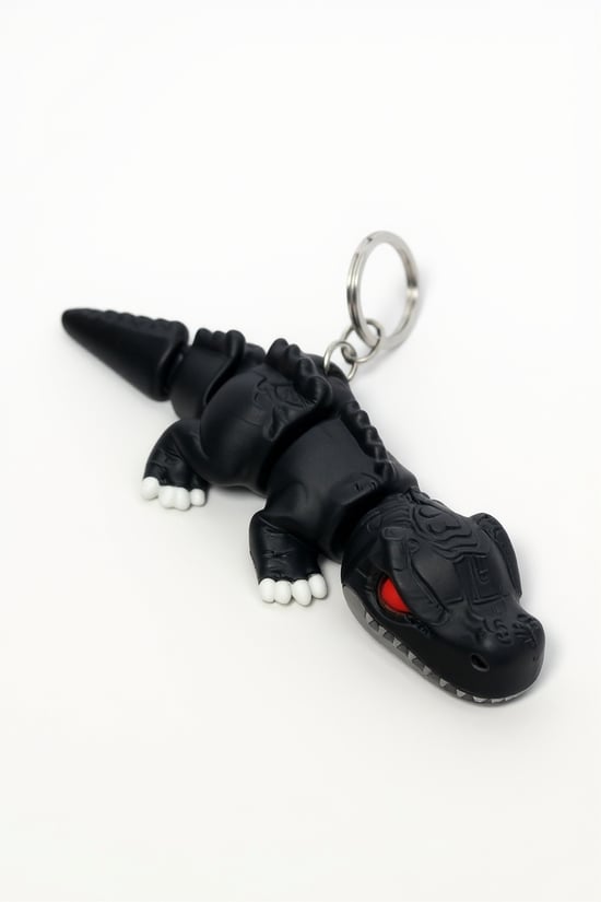 T Rex Dinozor Figürlü Hareketli Anahtarlık